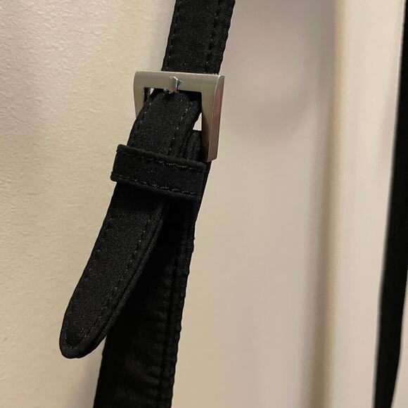 Hobo International Crossbody Bag | Nylon Travel Purse, Lightweight, Black - Picture 5 of 7